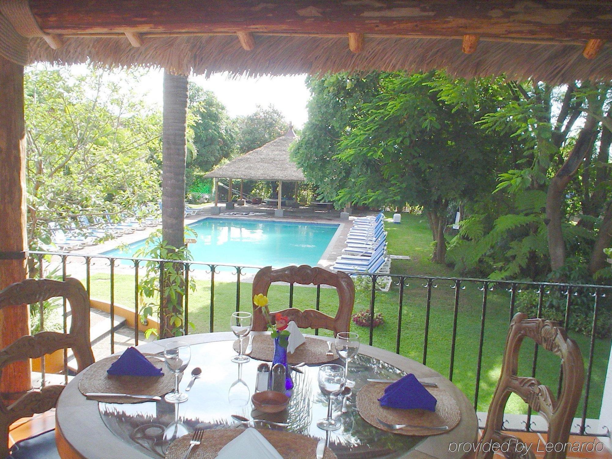 Hotel Spa Posada Tlaltenango Cuernavaca Restoran gambar